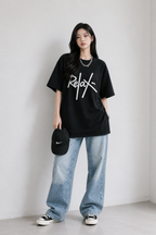 Women Black T-shirt