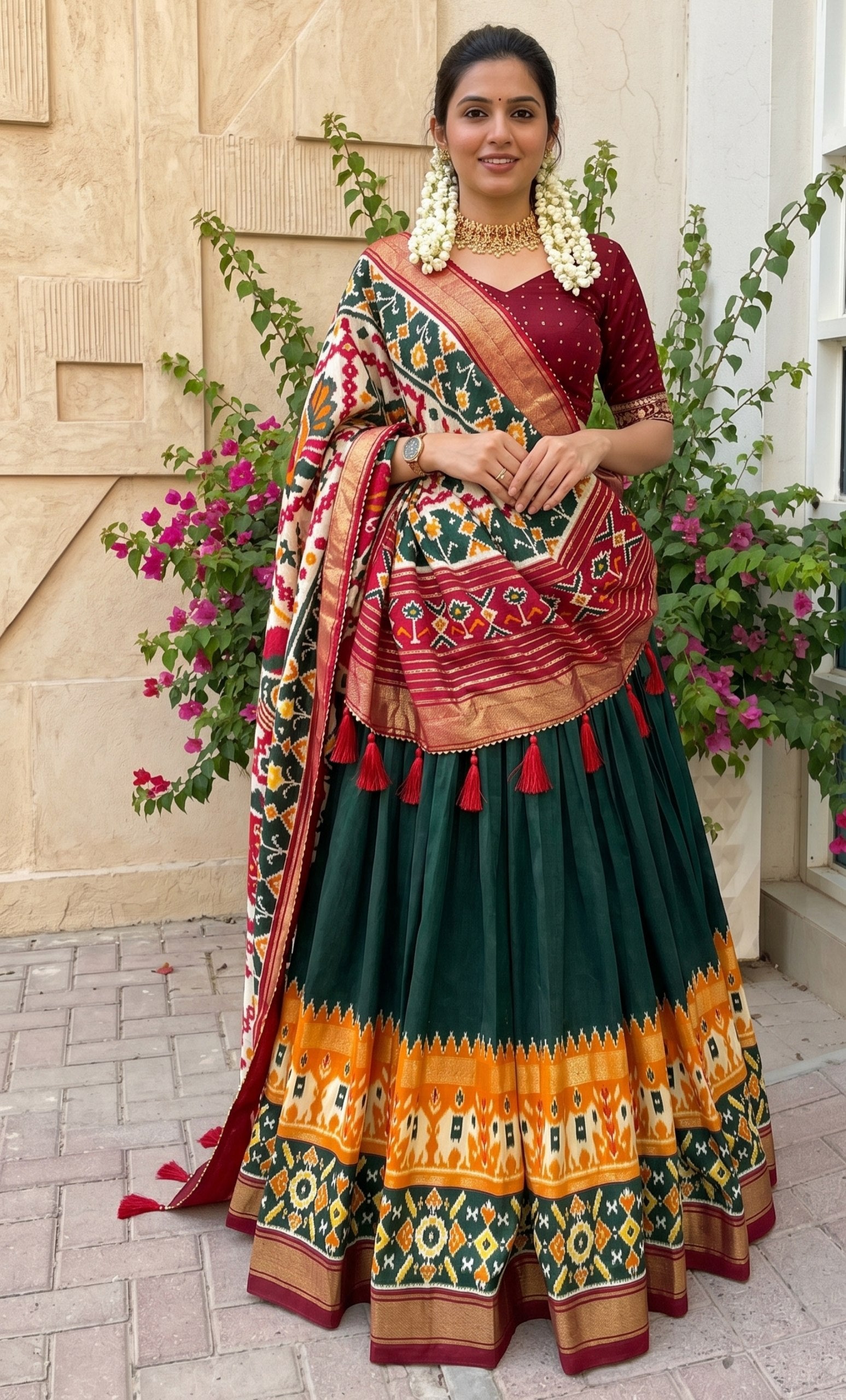 Royal Tussar Silk Lehenga For Festive & Wedding Looks