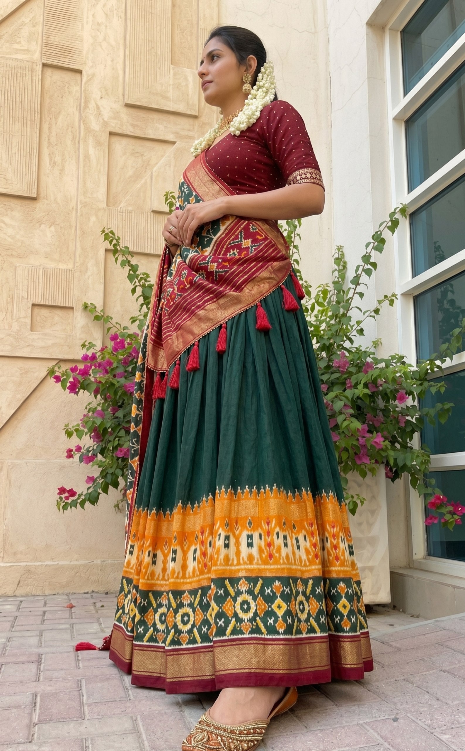 Royal Tussar Silk Lehenga For Festive & Wedding Looks