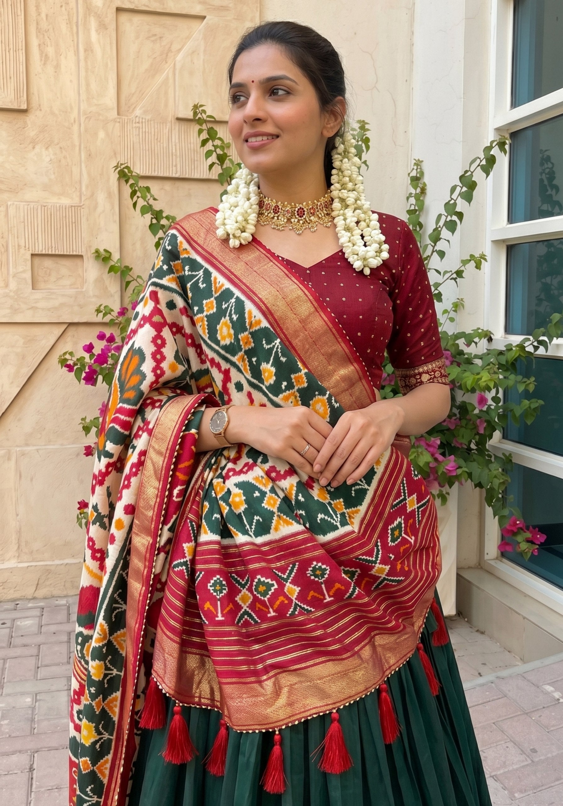 Royal Tussar Silk Lehenga For Festive & Wedding Looks