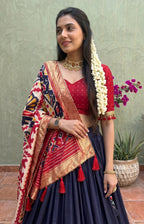 Royal Tussar Silk Lehenga For Festive & Wedding Looks