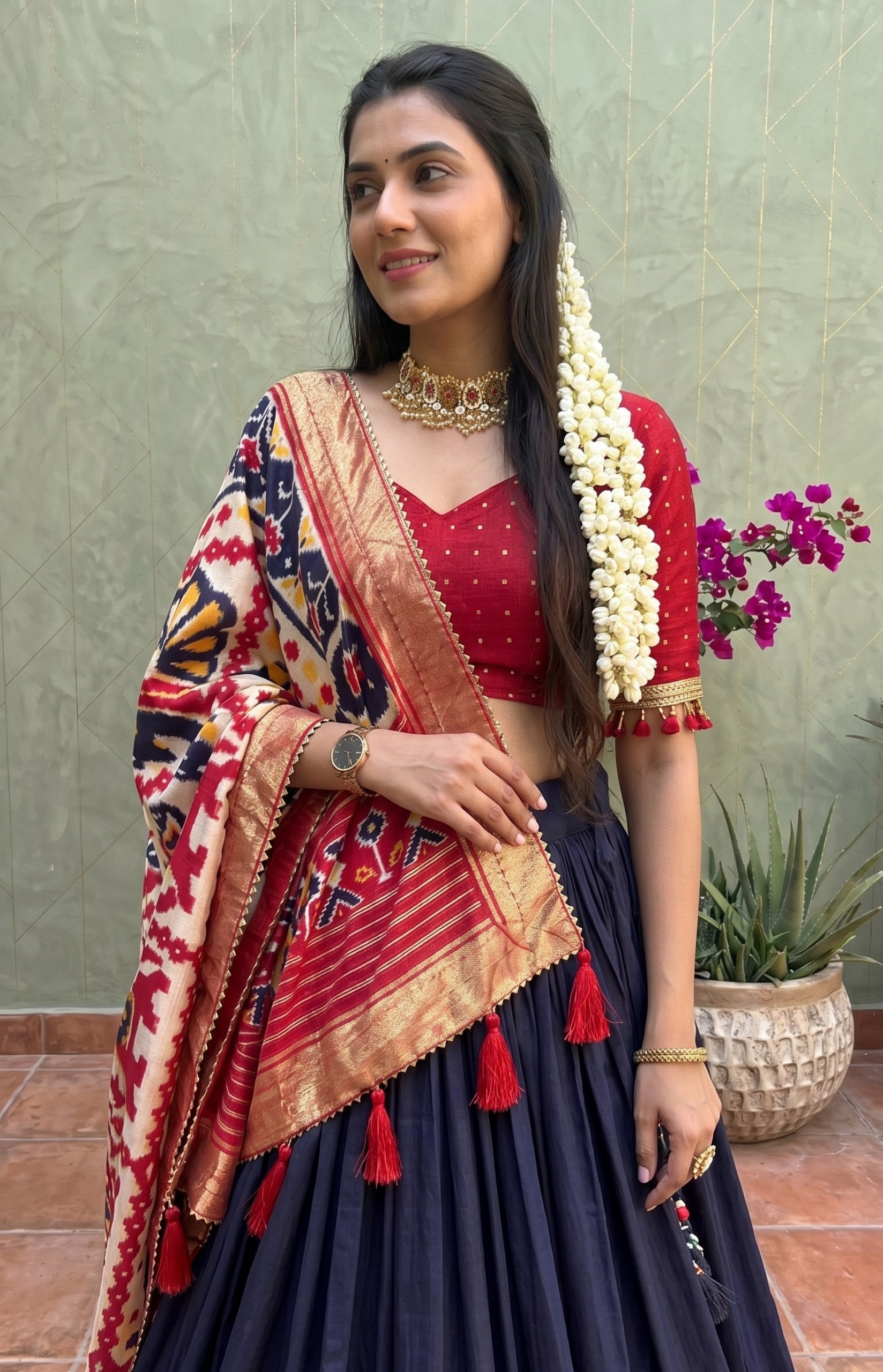 Royal Tussar Silk Lehenga For Festive & Wedding Looks