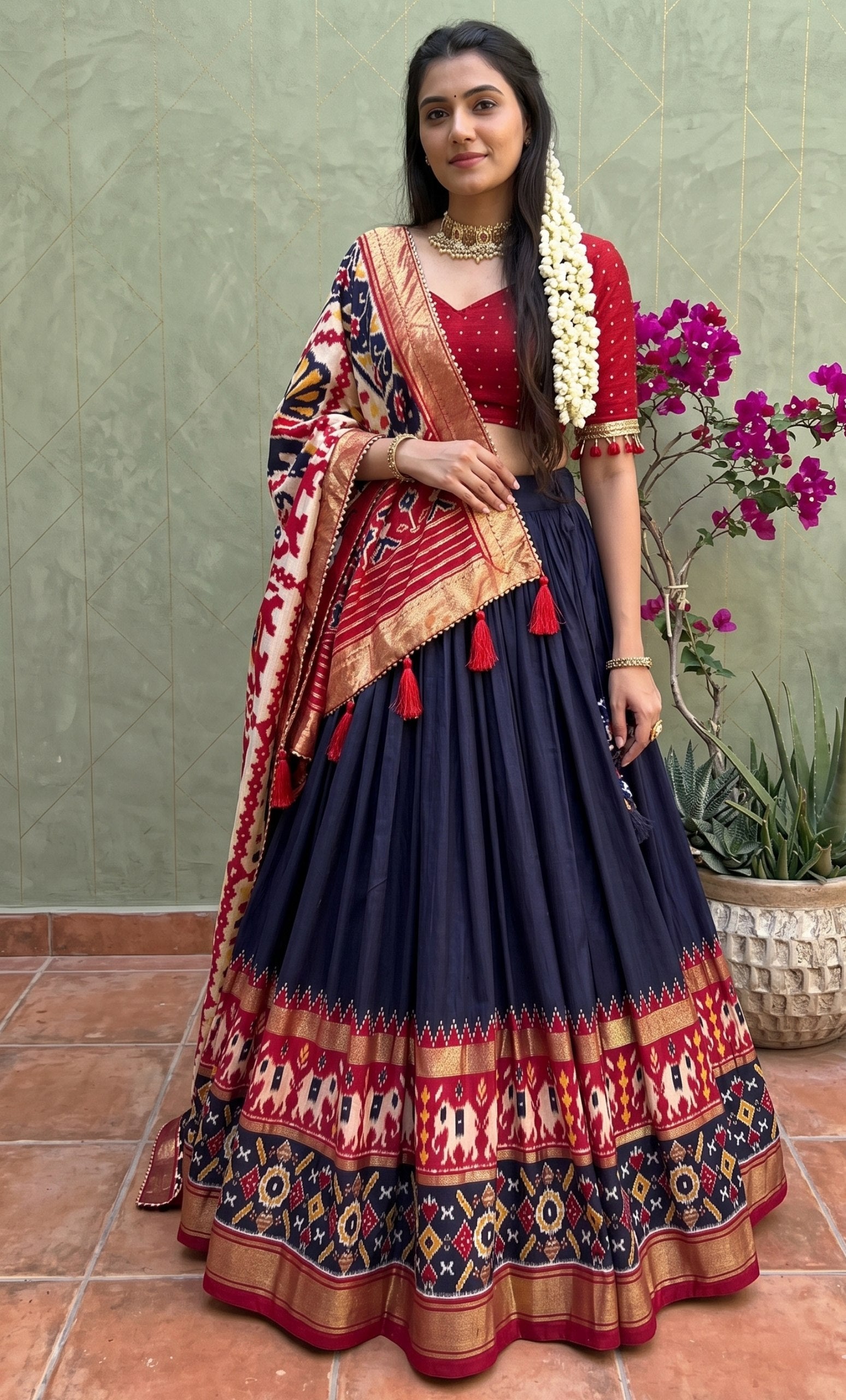 Royal Tussar Silk Lehenga For Festive & Wedding Looks