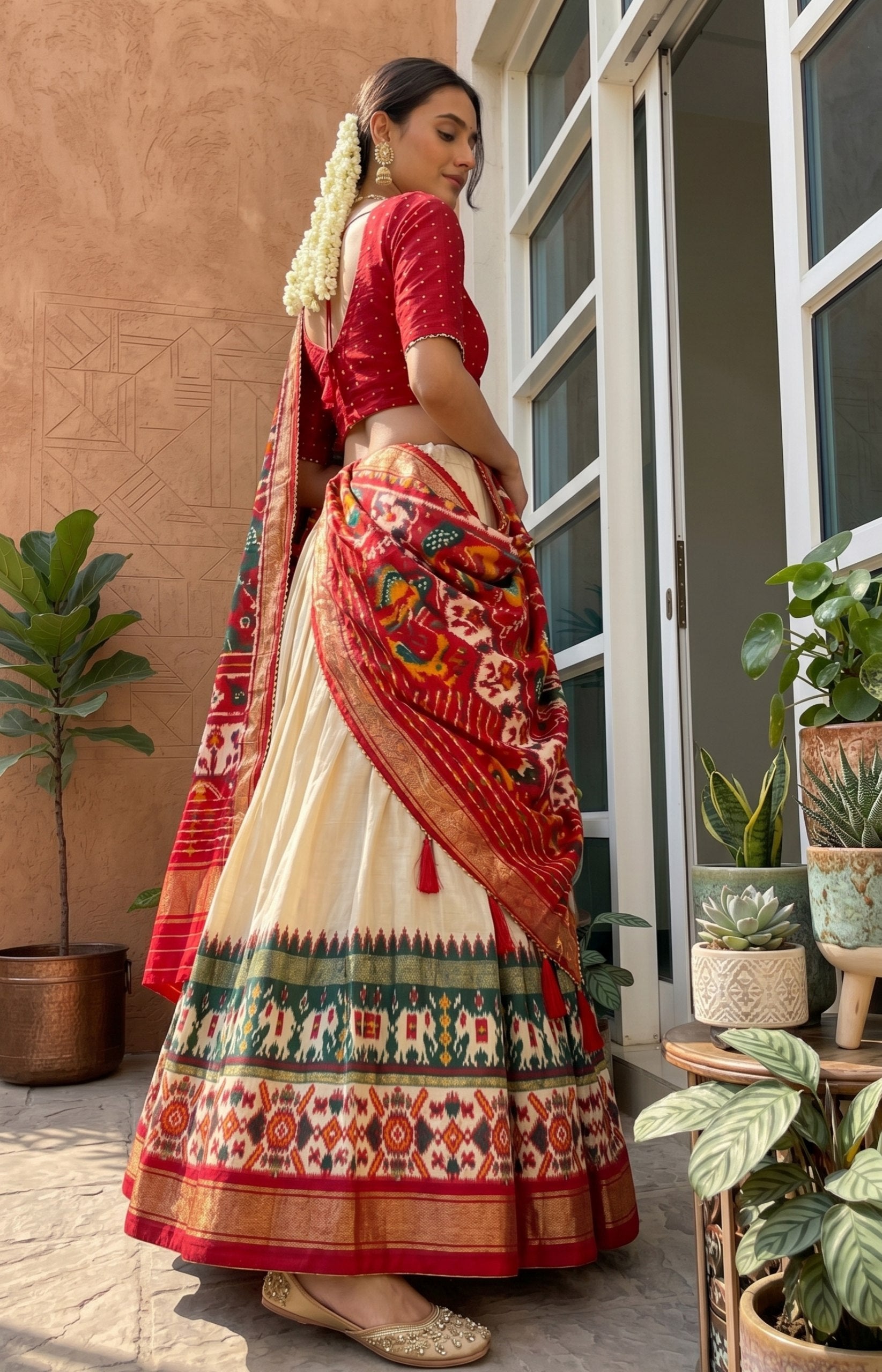 Royal Tussar Silk Lehenga For Festive & Wedding Looks