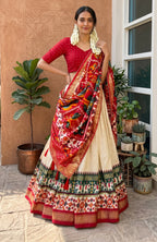Royal Tussar Silk Lehenga For Festive & Wedding Looks