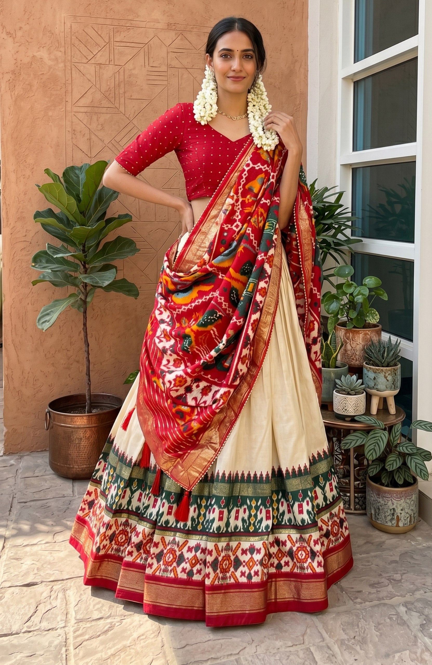Royal Tussar Silk Lehenga For Festive & Wedding Looks