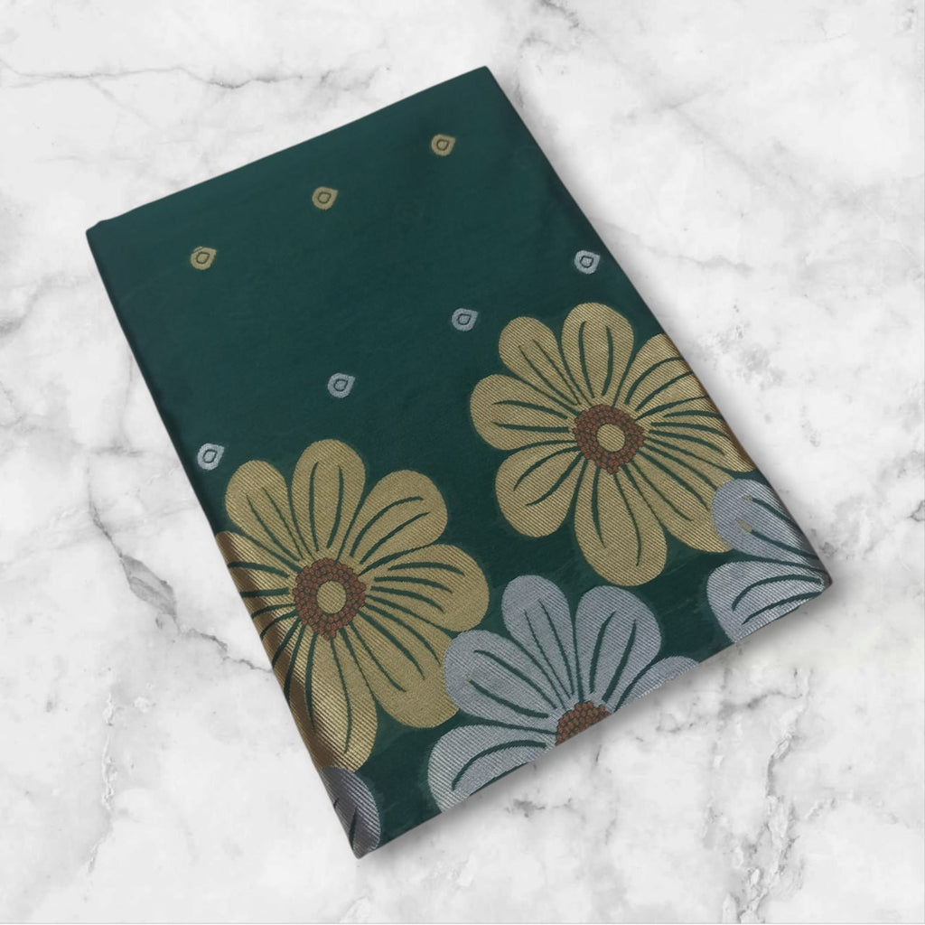 Monteliv Banarasi Soft Lichi Silk Saree