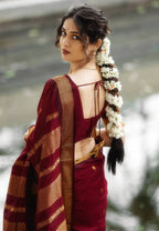 Monteliv Banarasi Soft Lichi Silk Saree